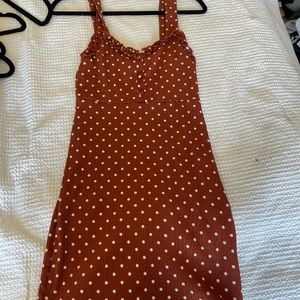 Orange dress from urban